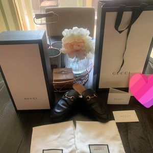 Princetown leather slipper  🖤